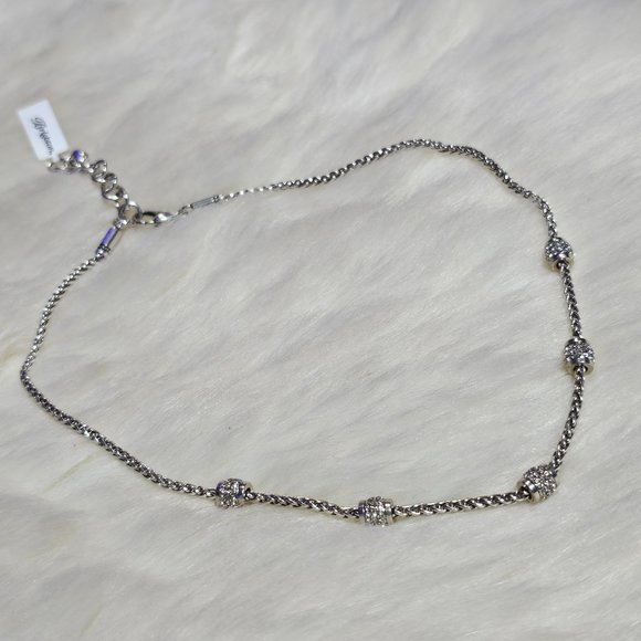 Brighton Jewelry - 🏷️NWT Brighton Meridian Petite Short Necklace In Silver